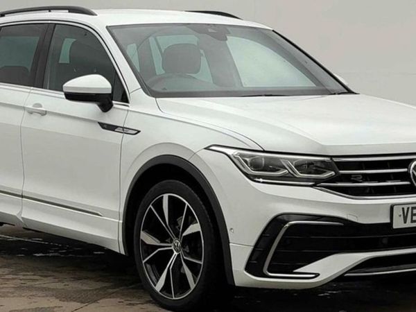 Volkswagen Tiguan SUV, Diesel, 2021, White