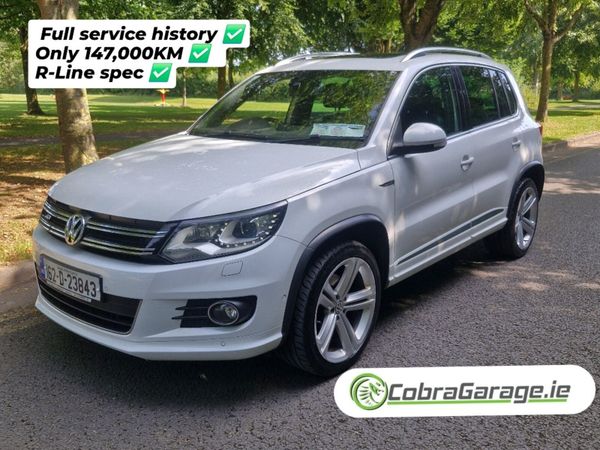 Volkswagen Tiguan SUV, Diesel, 2016, White