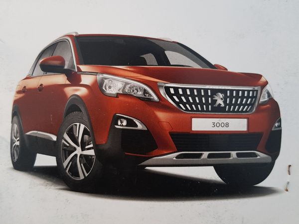 Peugeot 2008 Estate, Petrol, 2017, Red
