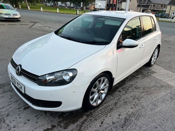 Volkswagen Golf Hatchback, Diesel, 2012, White