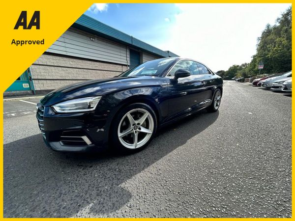 Audi A5 Coupe, Diesel, 2018, Blue