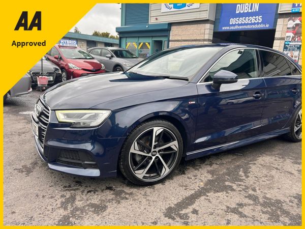 Audi A3 Saloon, Petrol, 2019, Blue