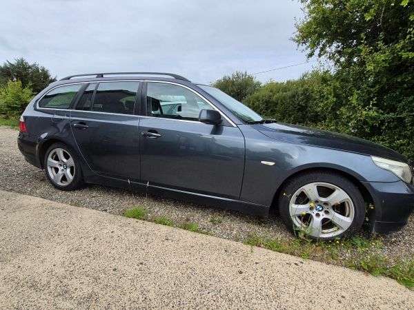 BMW 5-Series Estate, Diesel, 2008, Grey