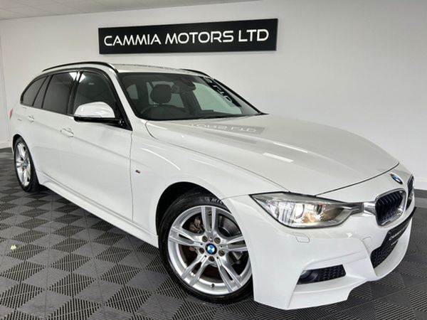 BMW 3-Series Estate, Diesel, 2015, White