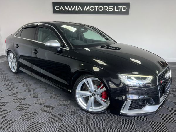 Audi RS3 Saloon, Petrol, 2018, Black