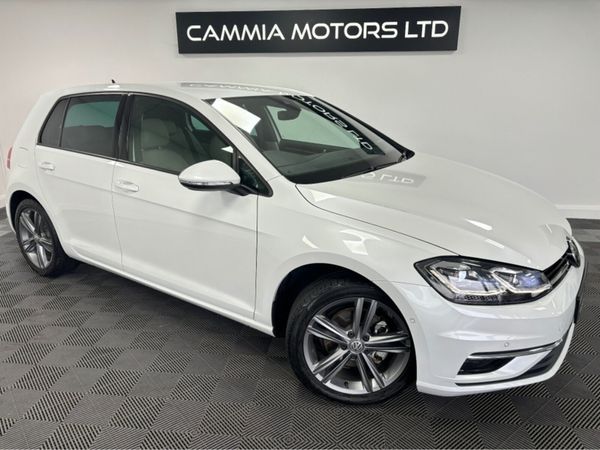 Volkswagen Golf Hatchback, Petrol, 2019, White