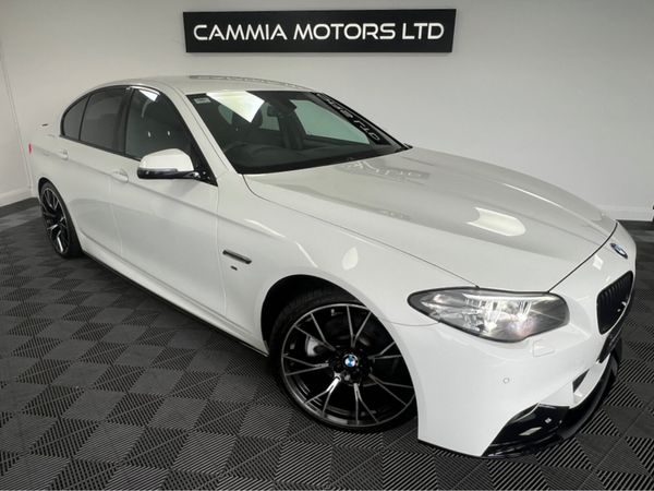 BMW 5-Series Saloon, Diesel, 2015, White