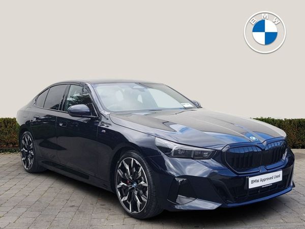 BMW 5-Series Saloon, Petrol Plug-in Hybrid, 2024, Black