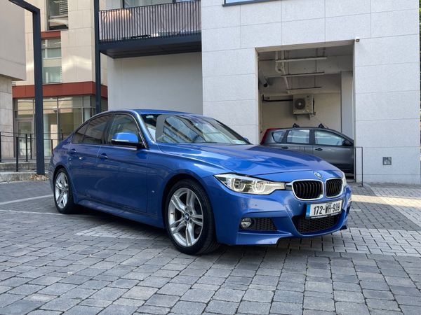 BMW 3-Series Saloon, Petrol Plug-in Hybrid, 2017, Blue