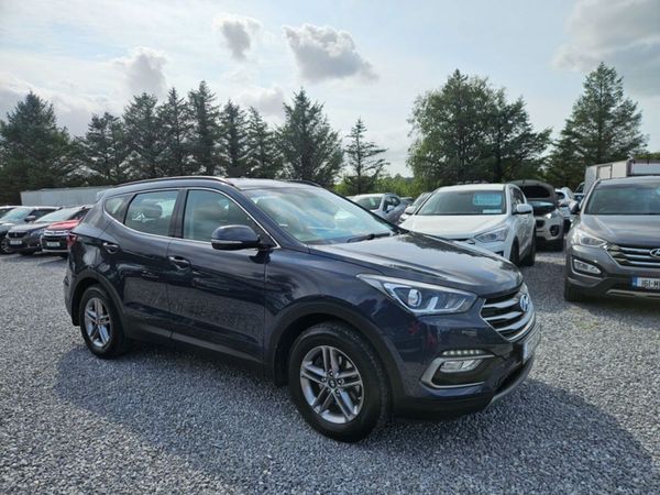 Hyundai Santa Fe SUV, Diesel, 2017, Blue