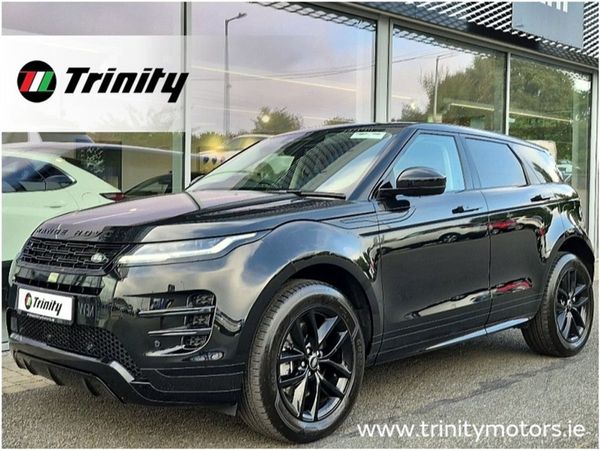 Land Rover Range Rover Evoque SUV, Petrol Hybrid, 2025, Black