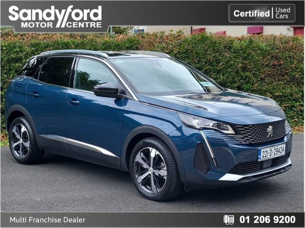 Peugeot 3008 SUV, Petrol, 2022, Blue