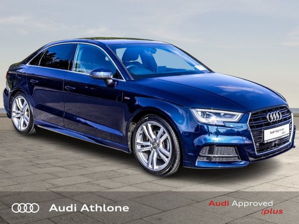 Audi A3 Saloon, Petrol, 2020, Blue