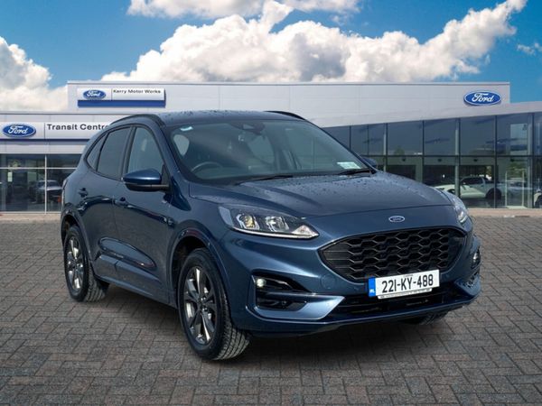 Ford Kuga MPV, Petrol Hybrid, 2022, Blue