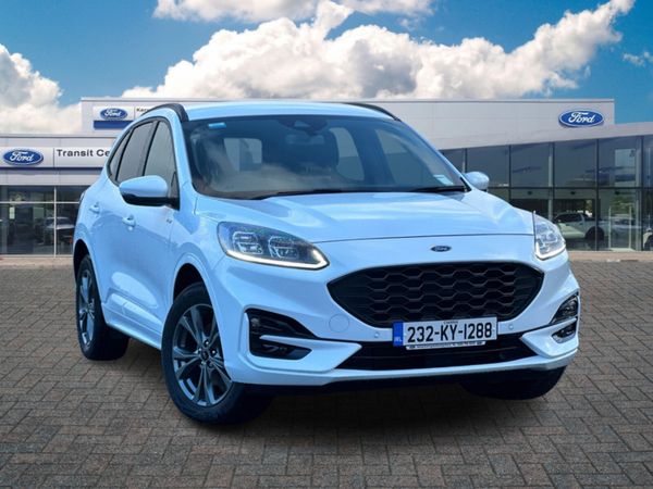 Ford Kuga SUV, Petrol Plug-in Hybrid, 2023, White