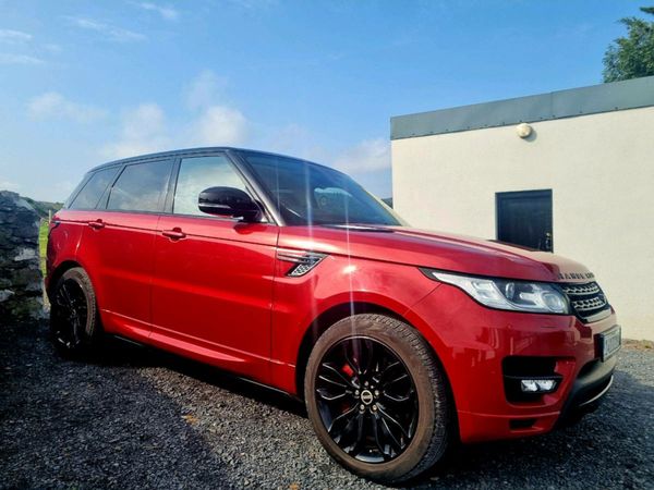 Land Rover Range Rover Sport SUV, Diesel, 2014, Red