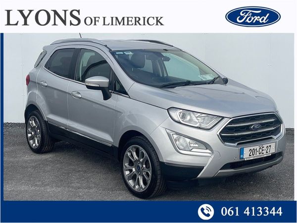 Ford EcoSport SUV, Petrol, 2020, Grey