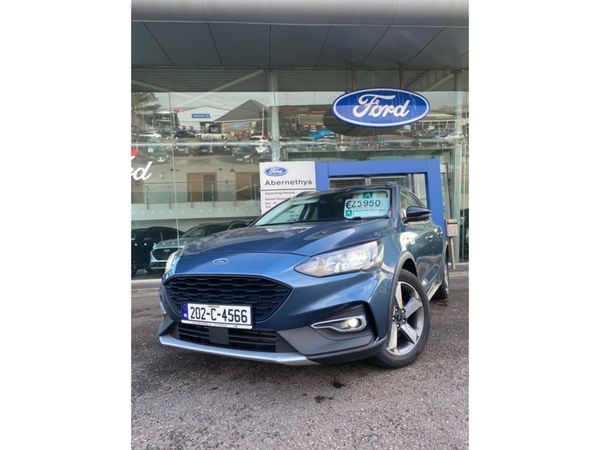 Ford Focus Hatchback, Petrol, 2020, Blue