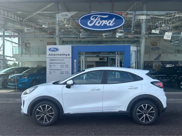 Ford Puma MPV, Petrol Hybrid, 2022, White