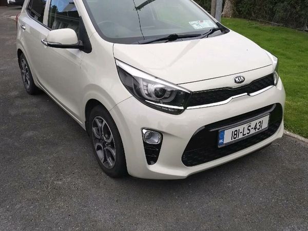 Kia Picanto Hatchback, Petrol, 2018, Yellow