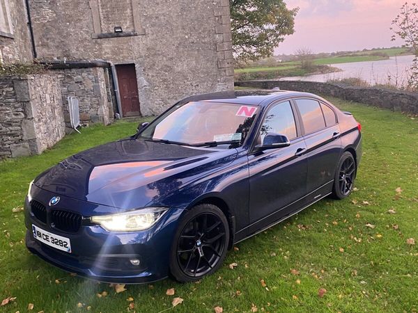 BMW 3-Series Saloon, Diesel, 2018, Blue