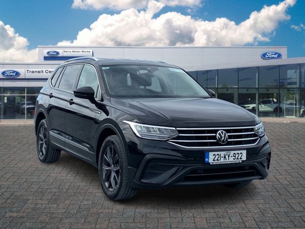 Volkswagen Tiguan Allspace SUV, Diesel, 2022, Black