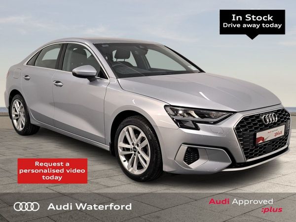 Audi A3 Saloon, Petrol, 2022, Silver