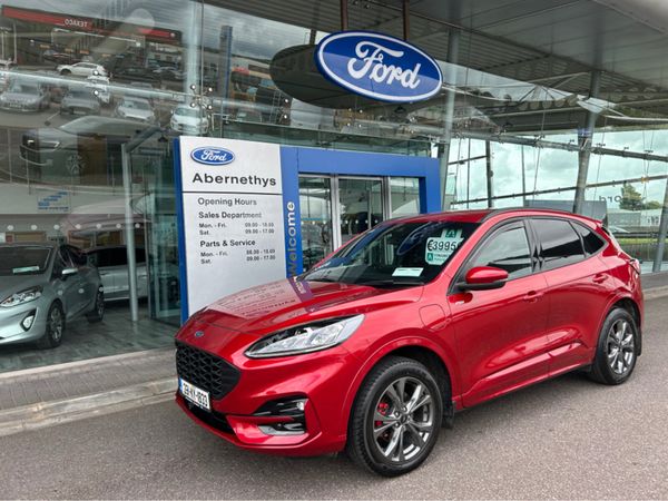 Ford Kuga MPV, Petrol Plug-in Hybrid, 2023, Red