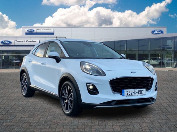 Ford Puma MPV, Petrol Hybrid, 2023, White
