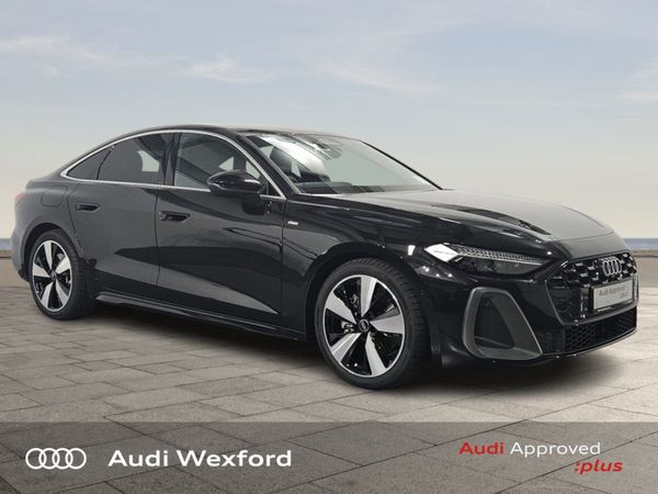 Audi A5 Saloon, Diesel Hybrid, 2025, Black