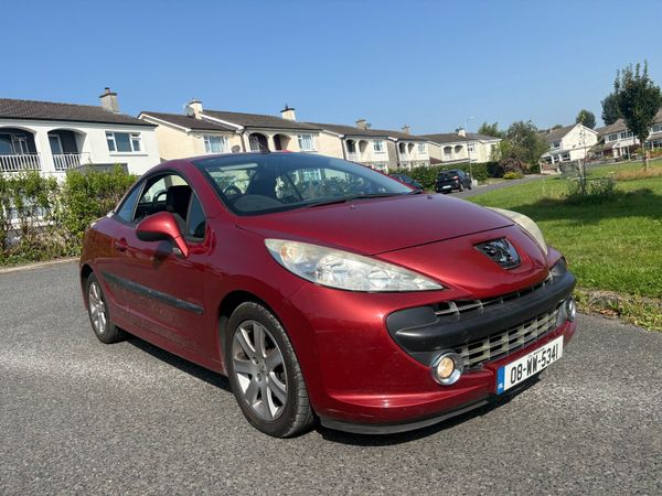 Peugeot 207 Convertible, Diesel, 2008, Red