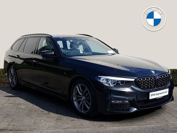 BMW 5-Series Estate, Diesel, 2019, Black