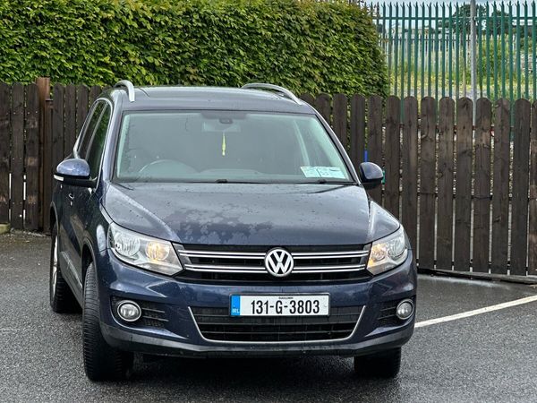 Volkswagen Tiguan SUV, Diesel, 2013, Blue