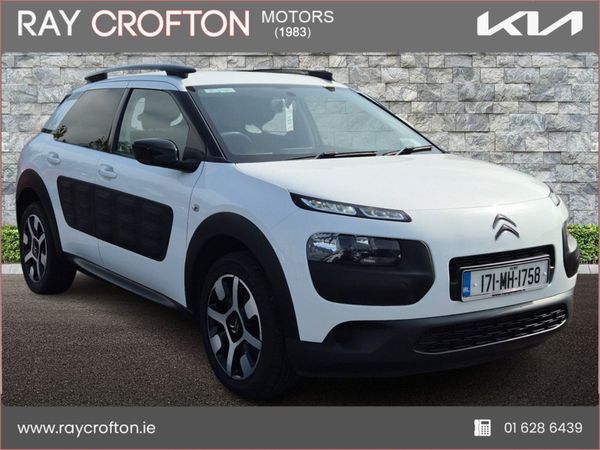 Citroen C4 Cactus Hatchback, Petrol, 2017, White