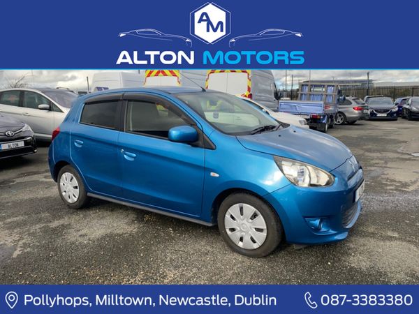 Mitsubishi Mirage Hatchback, Petrol, 2012, Blue