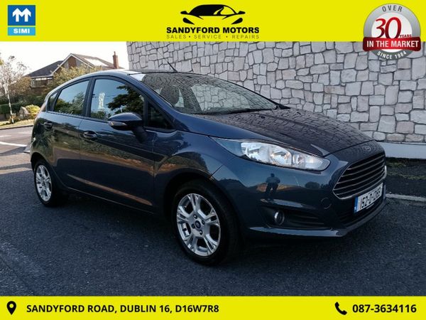 Ford Fiesta Hatchback, Petrol, 2015, Blue
