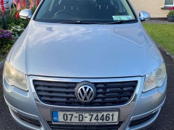 Volkswagen Passat Saloon, Diesel, 2007, Blue
