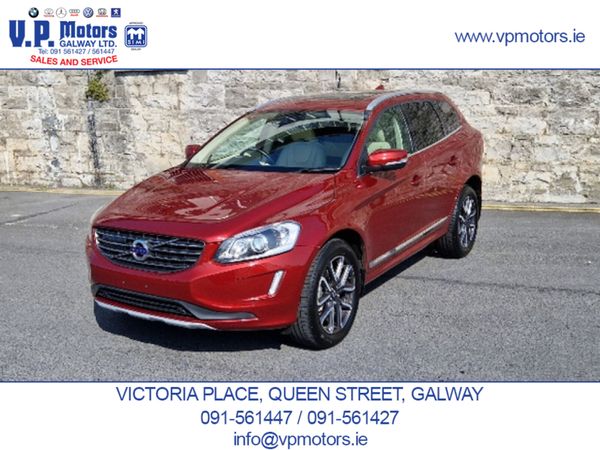 Volvo XC60 SUV, Diesel, 2017, Red
