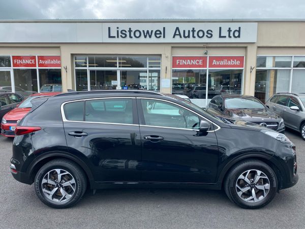 Kia Sportage SUV, Diesel Hybrid, 2021, Black
