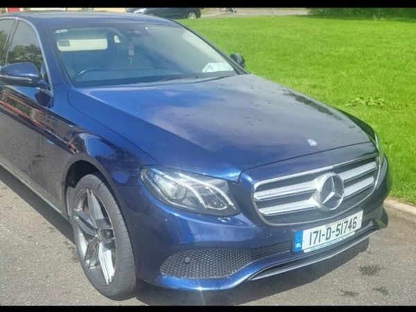 Mercedes-Benz E-Class Saloon, Petrol Plug-in Hybrid, 2017, Blue