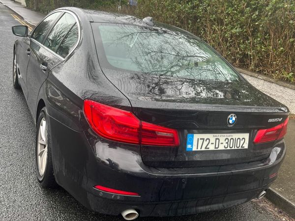 BMW 5-Series Saloon, Diesel, 2017, Black