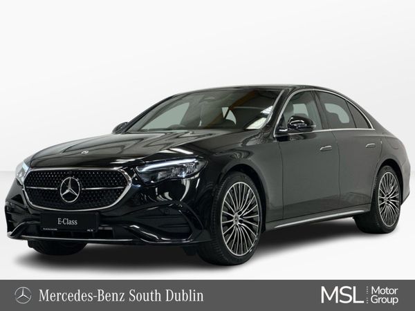 Mercedes-Benz E-Class Saloon, Diesel Plug-in Hybrid, 2025, Black