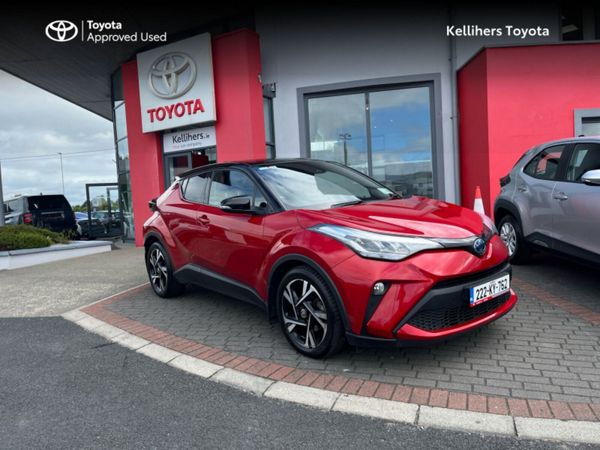 Toyota C-HR SUV, Petrol Hybrid, 2022, Red