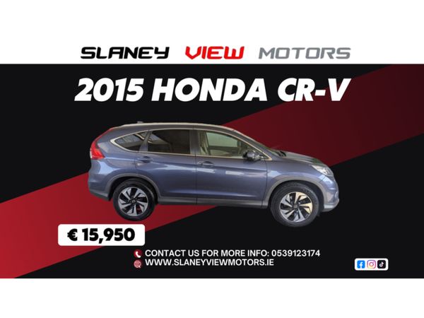 Honda CR-V SUV, Diesel, 2015, Blue