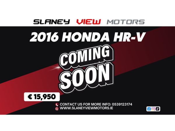 Honda HR-V SUV, Petrol, 2016, Black