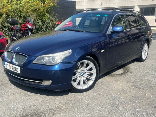 BMW 5-Series Estate, Diesel, 2007, Blue