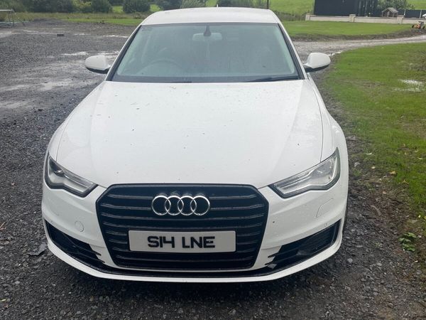 Audi A6 Saloon, Diesel, 2015, White