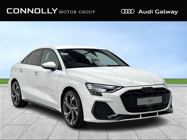 Audi A3 Saloon, Petrol, 2025, White