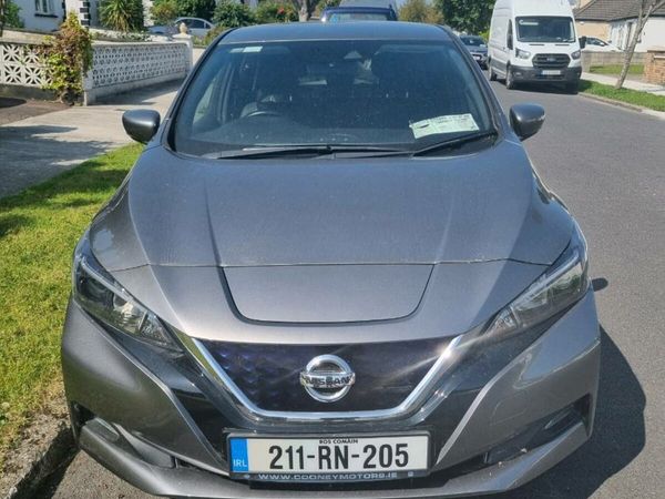 Nissan Leaf Hatchback, Electric, 2021, Grey