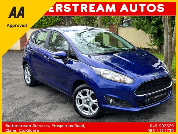 Ford Fiesta Hatchback, Petrol, 2017, Blue